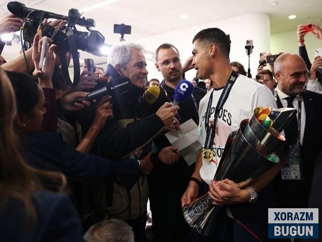 Роналду фаолиятини қаерда давом эттиришини айтди