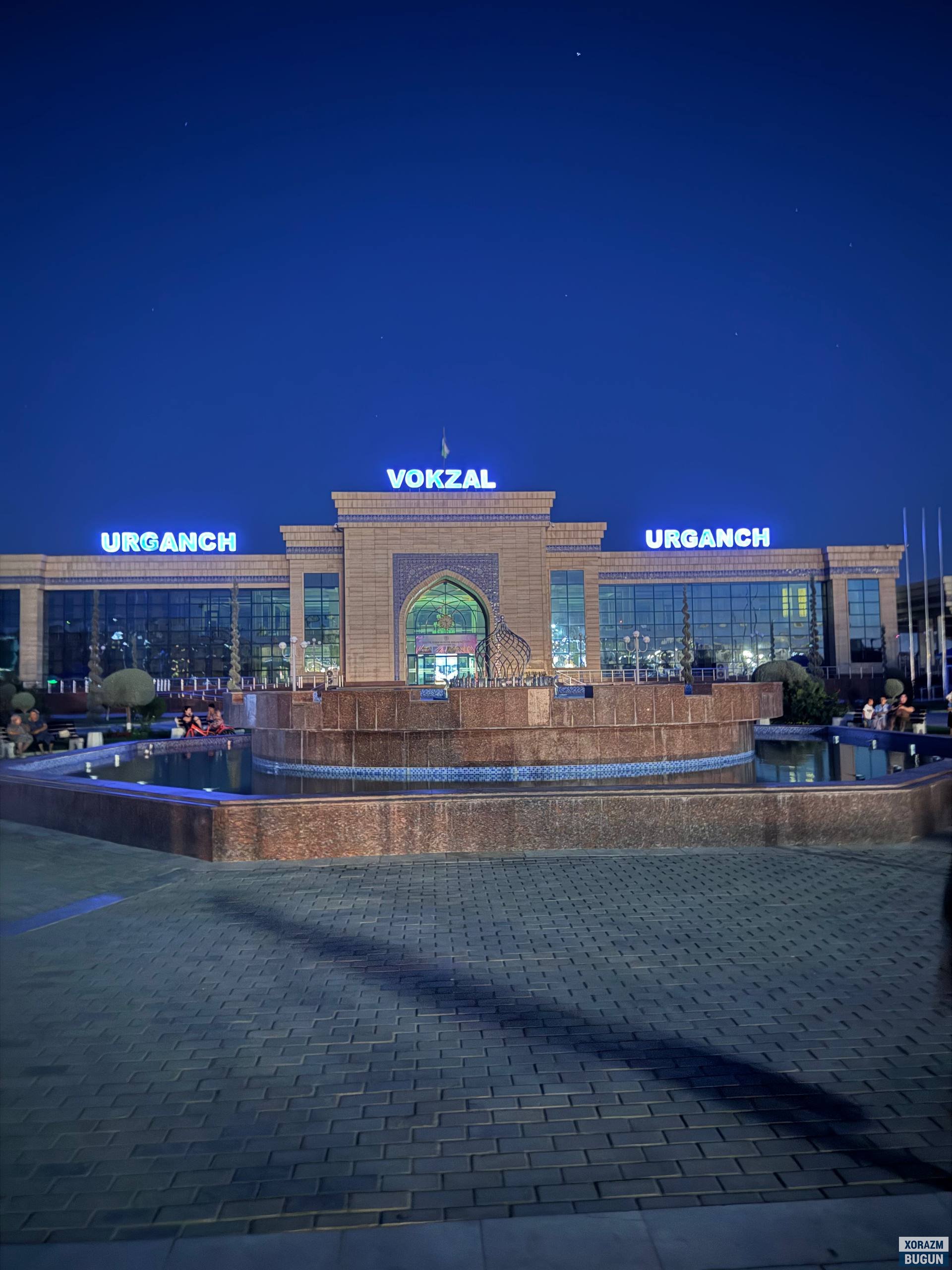 Урганч вокзалидаги фаввора: Не­га у фақат 22:00 дан ишламай қолади?