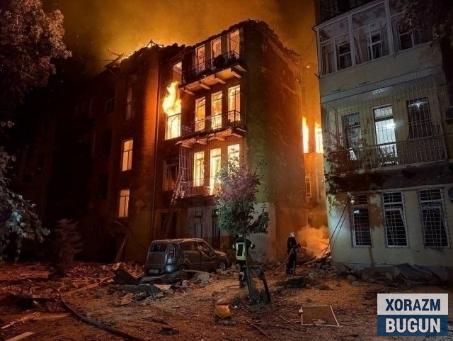 Россия Одессага ҳужум қилди
