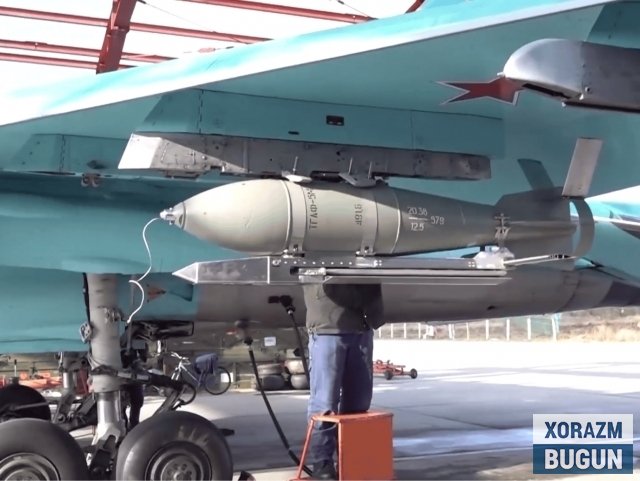Россия самолётлари 6 ойда ўз ҳудудига 94 та бомбани тушириб юборди