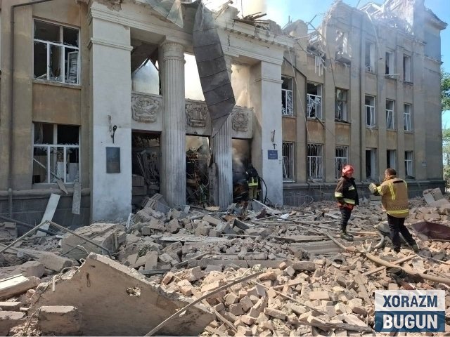 Россия Днепрга баллистик зарба берди