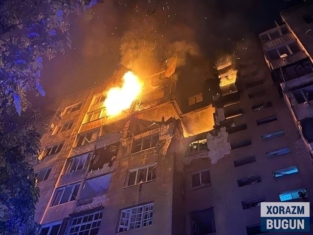 Россия яна Одессага йирик дрон ҳужуми уюштирди