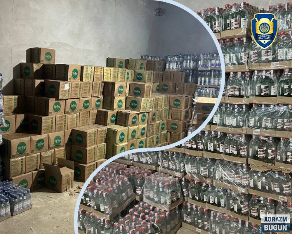 Янгибозор туманида истеъмолга яроқсиз алкоголь маҳсулотларининг савдога чиқарилишининг олди олинди