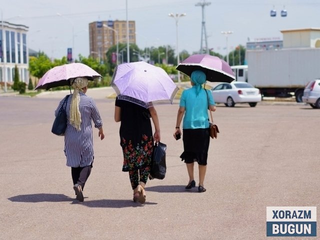 ССВ ўзбекистонликларни кучли иссиқдаги касаллик ҳақида огоҳлантирди