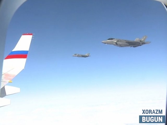 АҚШнинг қирувчи самолётлари Путинни Россияга кузатиб қўйди