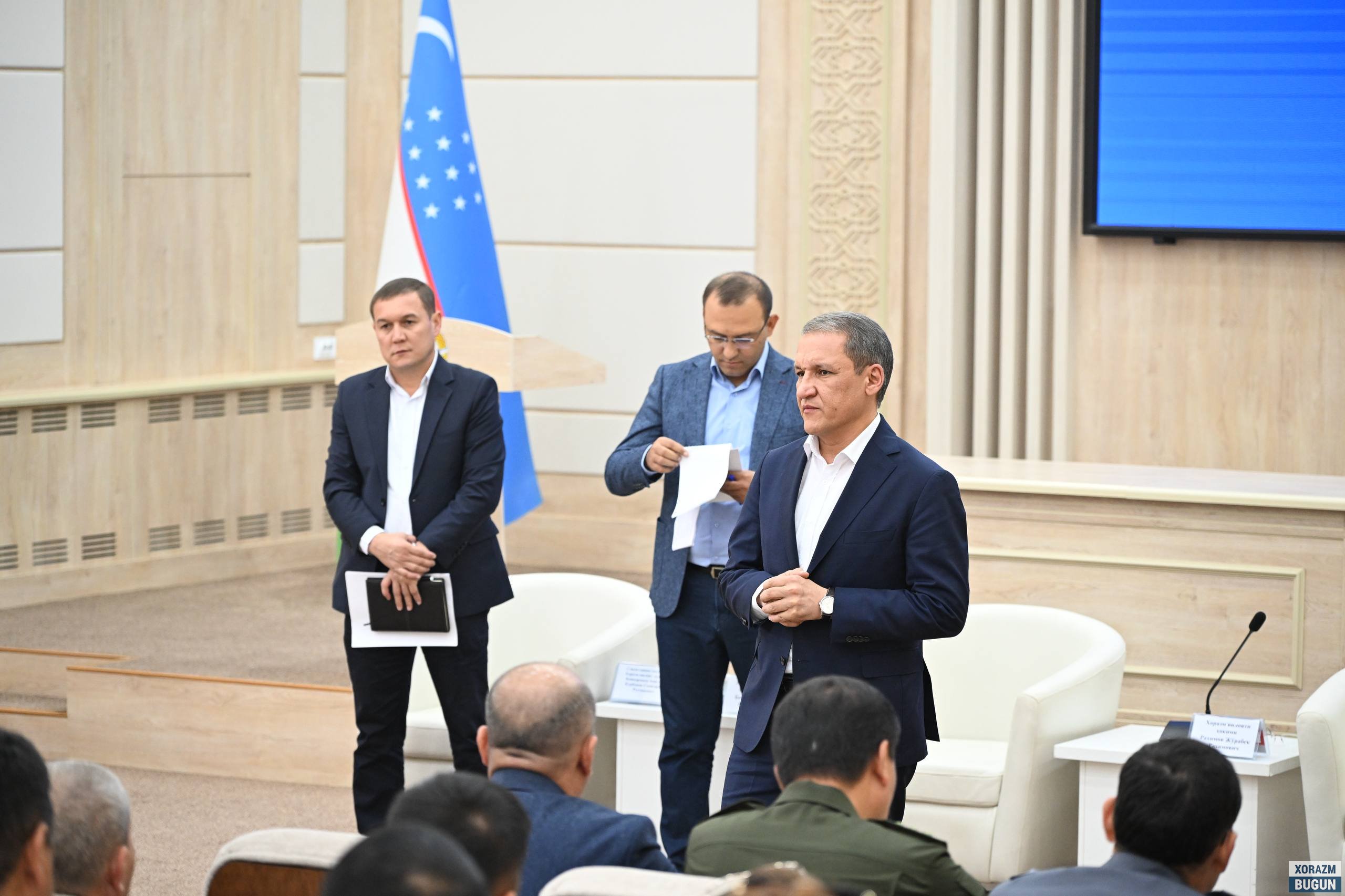 Гурлан, Шовот, Қўшкўпир ва Янгибозор туманлари тадбиркорлари билан учрашуви бўлиб ўтди.