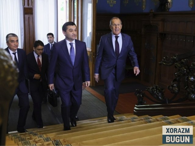 Ўзбекистон ТИВ раҳбари Лавров билан гаплашди