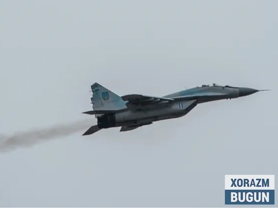Украинада МиГ-29 қирувчи самолёти қулади. Учувчи ҳалок бўлди