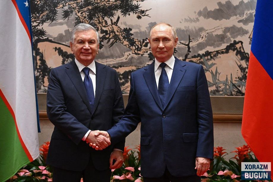 Шавкат Мирзиёев Пекинда Путин билан учрашди.
