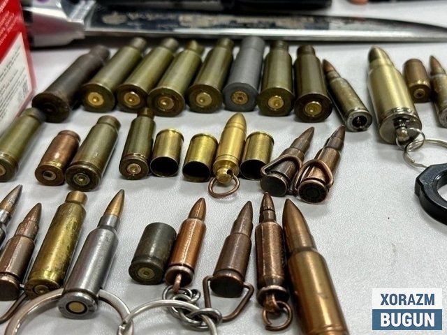 Тошкент аэропортида ҳарбий қурол-яроғлар мусодара қилинди