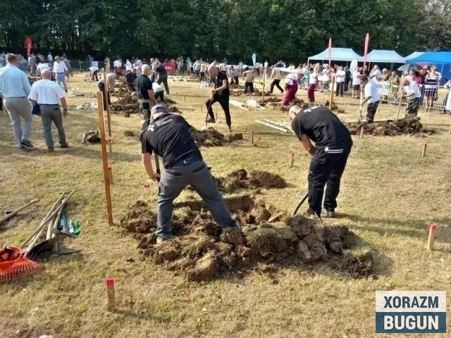 Венгрияда қабр қазиш чемпионати ўтказилди.