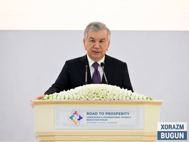 Мирзиёев дунёда камбағаллар сони ошаётганини айтди