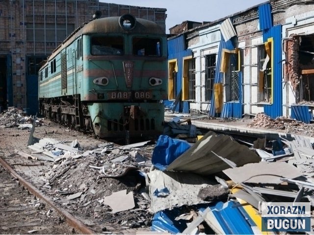Россия Украина темирйўлига йирик ҳужум уюштирди