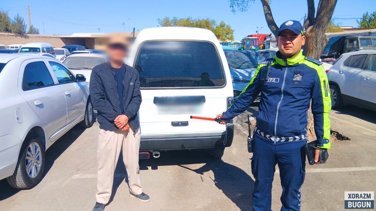 ХОРАЗМДА ЙЎЛ-ПАТРУЛЬ ХИЗМАТИ ХОДИМЛАРИ ТОМOНИДАН КУЧАЙТИЛГАН РЕЙД ТАДБИРЛАРИ ДАВОМ ЭТМОҚДА