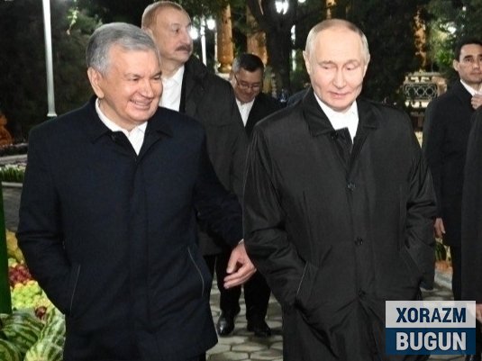 Мирзиёев Путин билан гаплашди