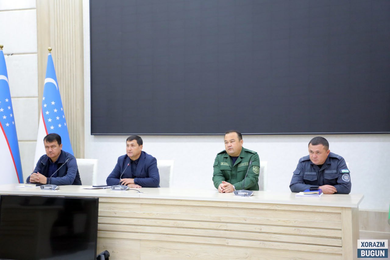 Хонқа туман ҳокими профилактика инспекторлари билан очиқ мулоқот ўтказди
