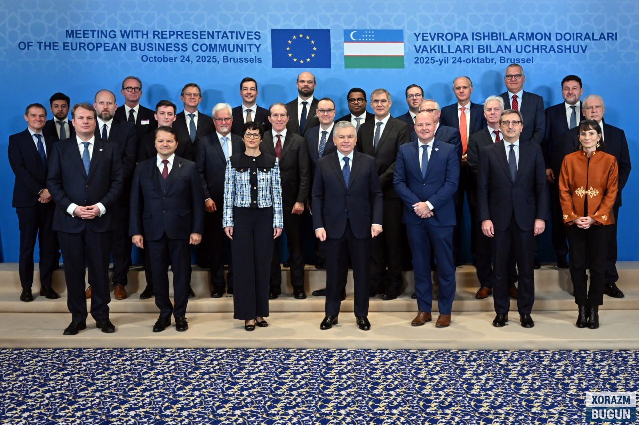 Президент Мирзиёев Европа ишбилармонларини ҳамкорликни кенгайтиришга чақирди