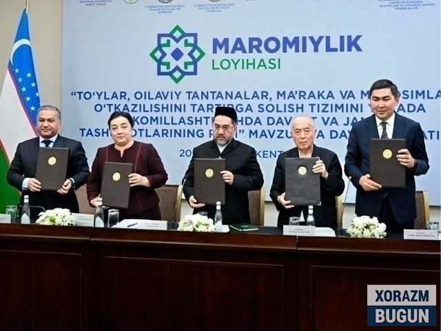 Ўзбекистонда дабдабали тўй ва маъракаларга қарши гуруҳ тузилди