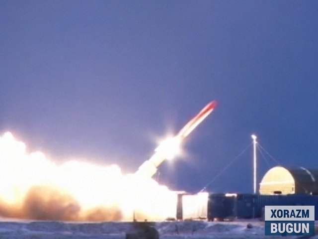 Россия ядровий двигателли ракетани синовдан ўтказди