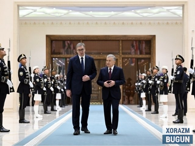 Мирзиёев Кўксаройда Вучич билан нималар ҳақида гаплашди?