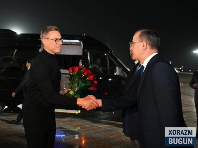 Финляндия Президенти Ўзбекистонга келди