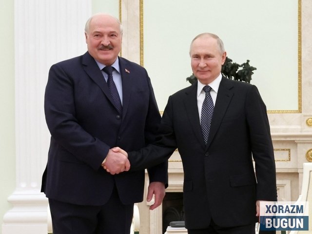 Лукашенко Путиндан энг сўнгги ядровий қуролларни олди
