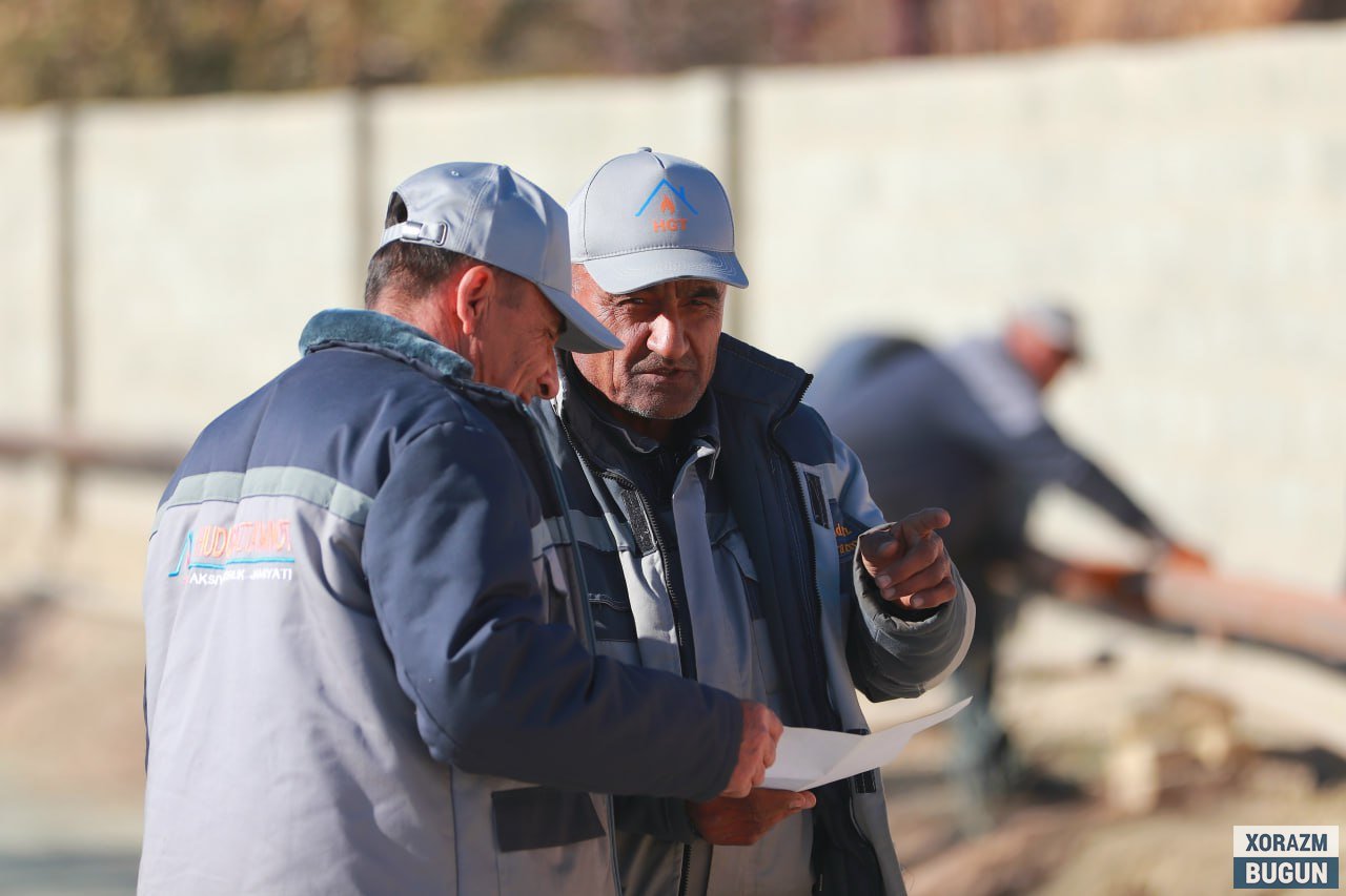 Қўшкўпирда газ тармоқлари янгиланмоқда