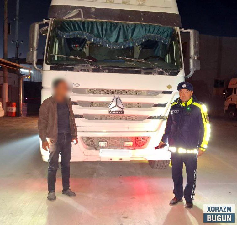 Хоразмда юк автомобиллари учун кучайтирилган назорат ўтказилмоқда