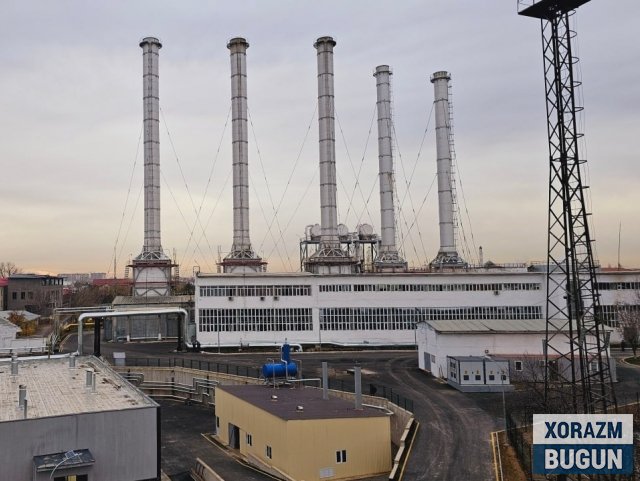Ҳаво сифатини яхшилаш учун Тошкент ИЭМда мазутдан воз кечилди