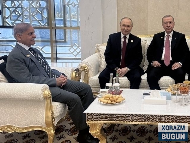 Бостириб киришми ё нотўғри талқин? Шаҳбоз Шариф Путин ва Эрдўғаннинг ёпиқ учрашувини бўлдими?