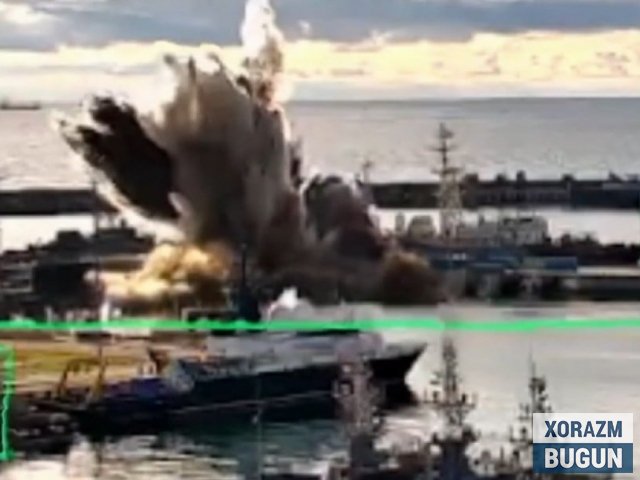 Украинадан йирик юриш. Россия кема йўқ қилинганини тан олмаяпти