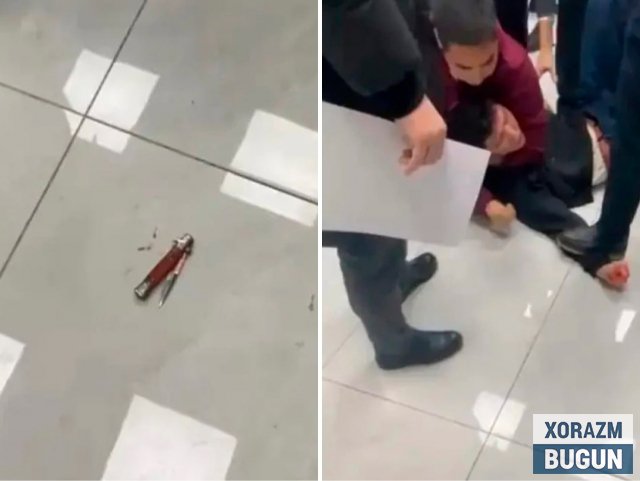 Талаба профессорга пичоқ билан ҳужум қилди