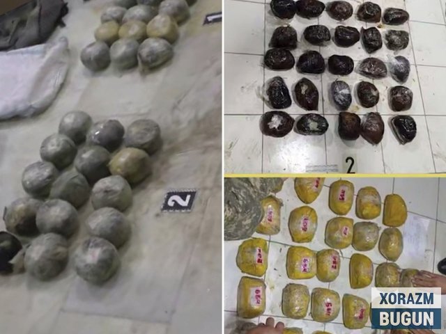 Тожикистондан келтирилган 32 кг наркотик ушланди