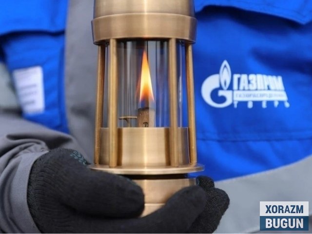 “Газпром” Ўзбекистонга газ экспортини оширди