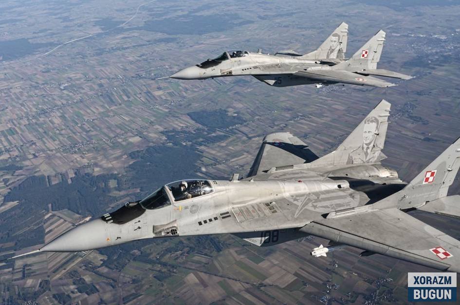 Украина Польшадан МиГ-29 қирувчиларининг навбатдаги партиясини олади
