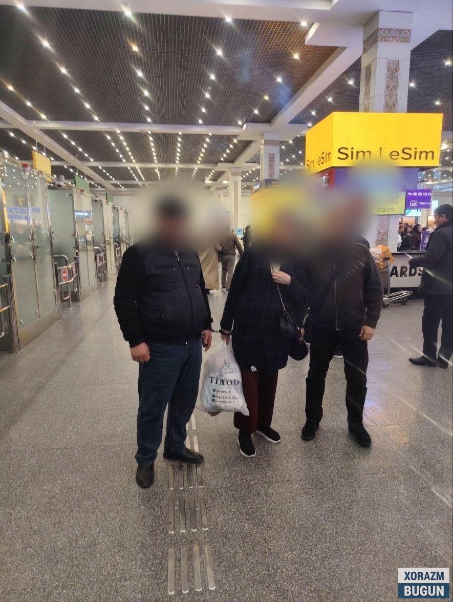 Хоразмда фирибгарлик жиноятида билан қидирувда бўлган аёл Туркияда ушланиб, Ўзбекистонга экстрадиция қилинди
