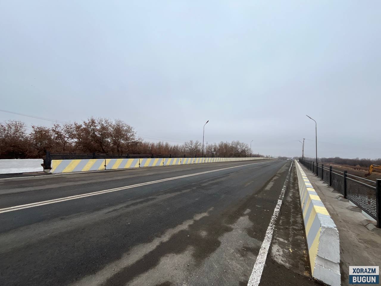 Гурлан йўлида янги кўприк фойдаланишга топширилди