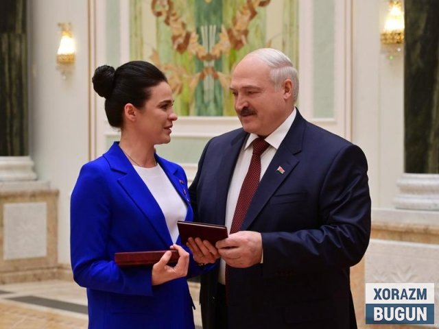 Лукашенко аёлларга гўзаллигини сақлаб қолиш учун қор курашни маслаҳат берди