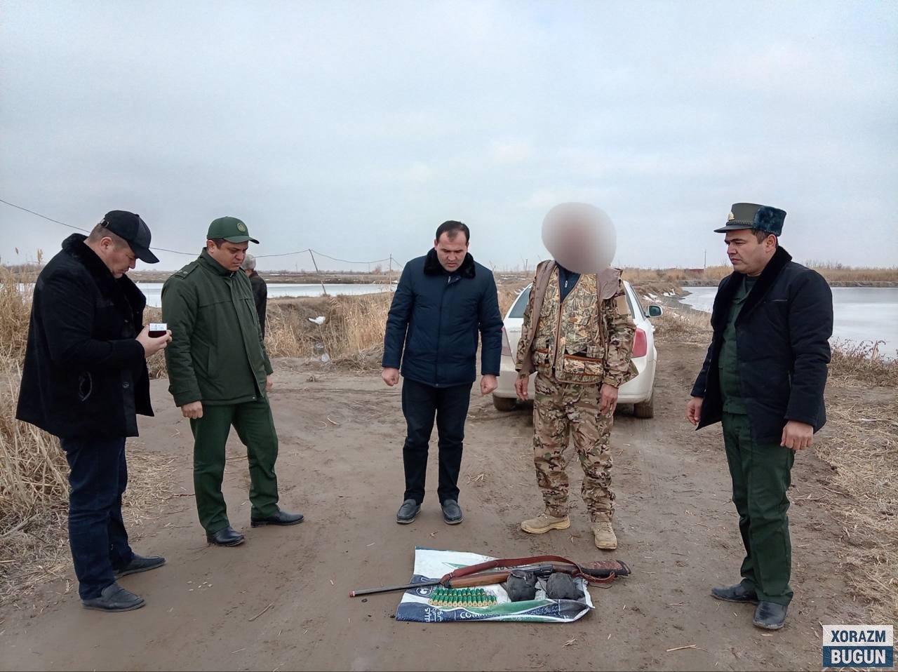 Хоразмда ноқонуний ов қилиш ҳолати аниқланди