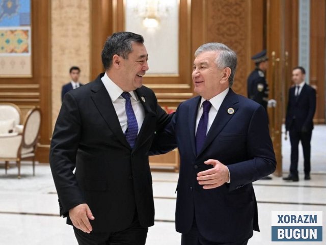 Шавкат Мирзиёев Садир Жапаров билан телефонда гаплашди
