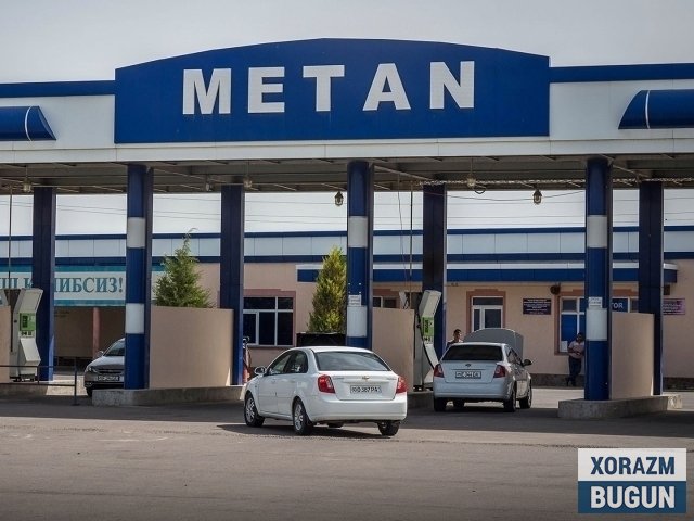 Ўзбекистондаги метан “заправка”лар вақтинча ёпилди