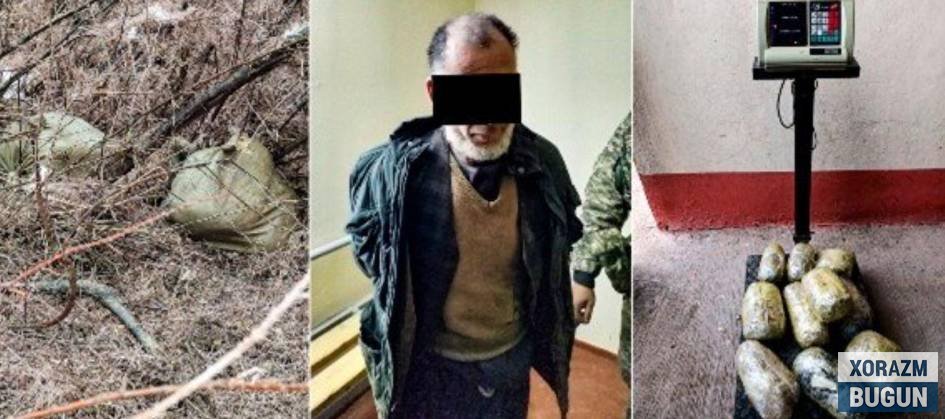 Özbekistonga Amudaryo orqali giyohvand modda olib ötgan afğonistonlik narkokurer uşlandi