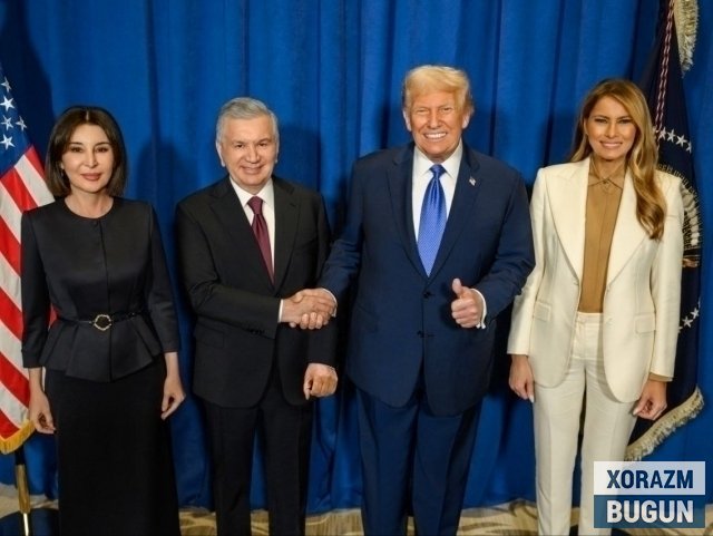 Трамп Шавкат Мирзиёевга мактуб йўллади