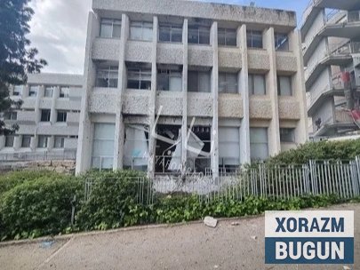 Исроил Теҳрондаги университет биносини бомбардимон қилди