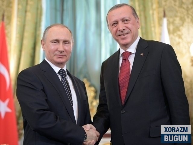 Эрдўған Путин билан Эрондаги урушни муҳокама қилди