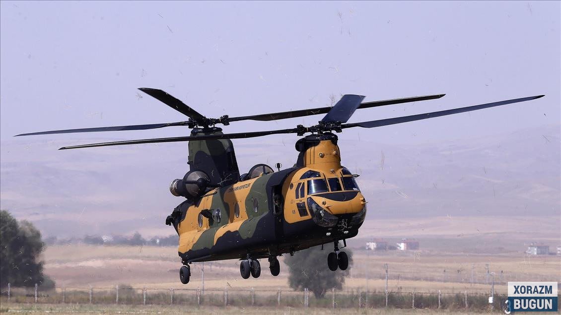 Туркияда CH-47 ҳарбий вертолёти ҳалокатга учради