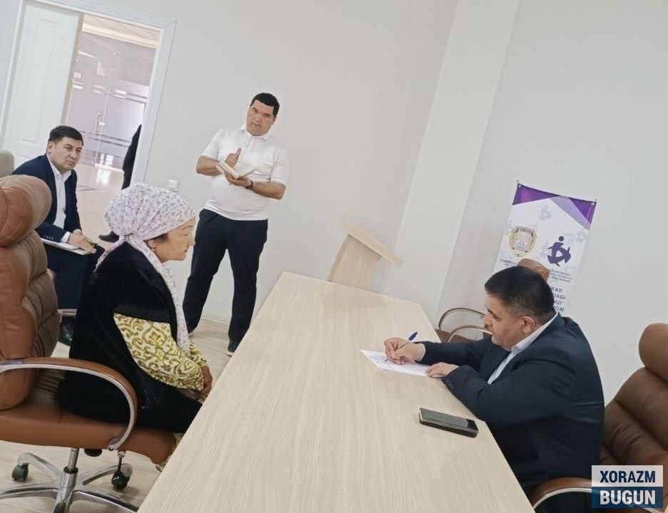 Хоразмда фуқаролар муаммолари тингланди