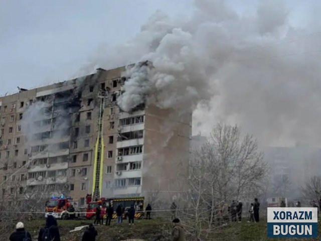 Россия сулҳ тугаши ортидан Украинага йирик ҳужум уюштирди