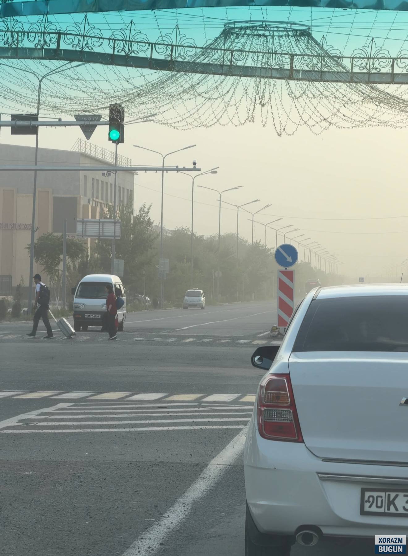 Урганч шаҳрида ҳаво сифати ўртача даражада ифлосланган