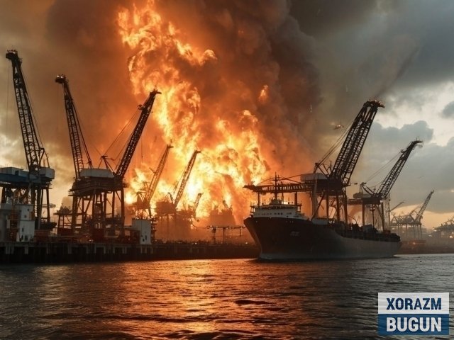 Киевдан катта юриш: Украина Ростовдаги портни бомбардимон қилди